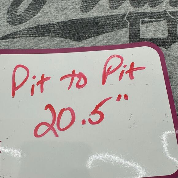 Pittsburgh Pirates MLB T-Shirt Gray Black Logo Womens Large Baseball Fan Gear - Picture 4 of 5